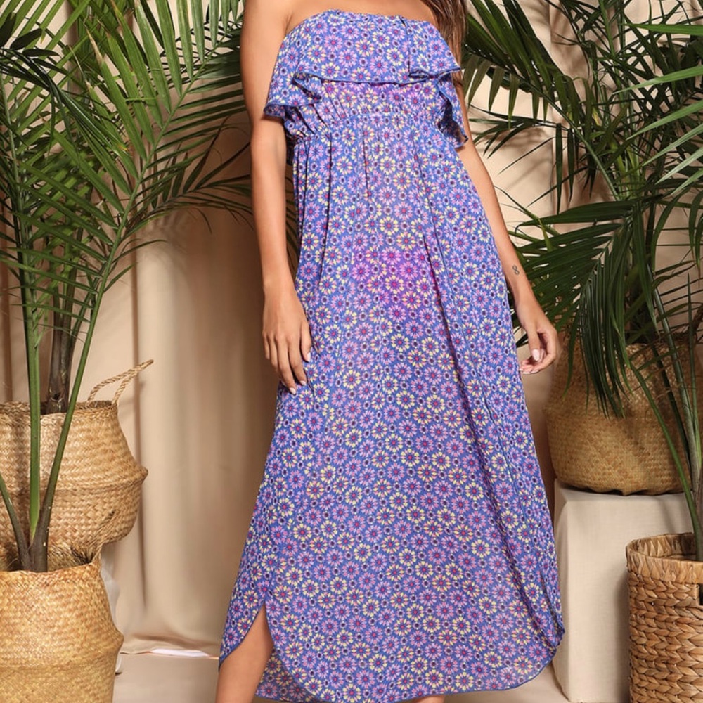 Maxi swim cover-up